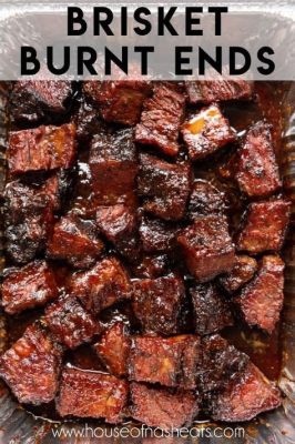  Kansas City Burnt Ends - Accompanied by Smoky Sweetness and Tangy Tenderness for an Explosion of Flavor!